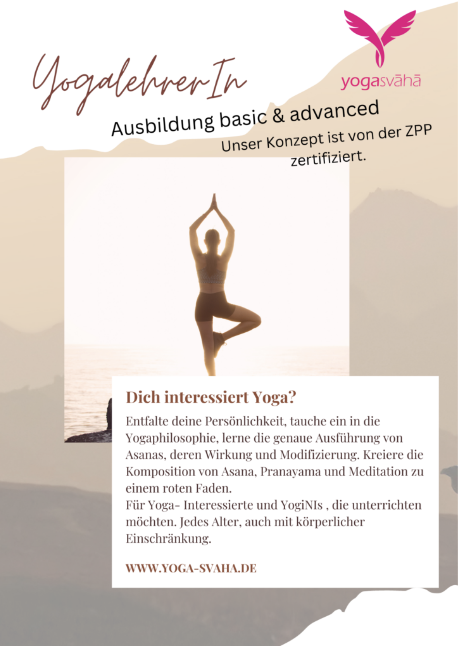 Yogalehrer/In basic & Advanced